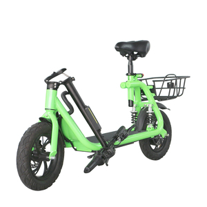 ¡Novedad de 2019! scooter eléctrico rápido portátil plegable de 350W con asiento para adultos - Product Image 3