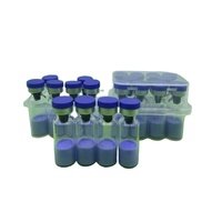Bahan Baku Kosmetik Industri & Kelas Makanan 99% GHK-CU Bubuk GHK Blue Copper Peptides CAS 49557-75-7 untuk Perawatan Kulit dan Penggunaan Makanan