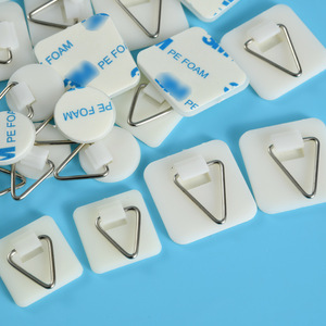 22Mm 25Mm 32Mm Ba Vô Hình Dính Tấm Móc Áo Dọc Tấm Chủ Sở Hữu Cho Tấm Hình Ảnh Tường Nghệ Thuật Trang Trí Nội Thất Nguồn Cung Cấp - Product Image 5