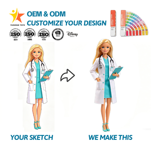 Caja Misteriosa al por Mayor OEM Profesional para Doctoras y Enfermeras, Serie Héroes de Carrera, Figura de Moda de Chica, Muñeca Médica de PVC, Regalos Sorpresa - Product Image 1