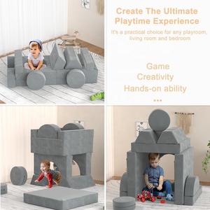 Canapé-lit pliable multifonctionnel pour enfants, garçons et filles <span class=keywords><strong>Matelas</strong></span> en mousse - Product Image 2