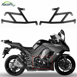 RACEPRO nouveauté acier moto rue Crash Cage barre Crash garde moteur gardes pour Kawasaki <span class=keywords><strong>Z1000SX</strong></span> Ninja 1000 2017-<span class=keywords><strong>2019</strong></span> - Product Image 2