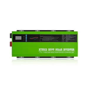 3000w 12v 24v 48v Pure Sine Wave Off Grid Inverter 3kw with MPPT for Solar Power System Home and Government