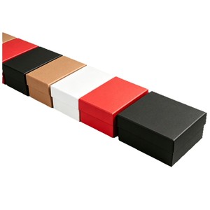 Cajas de regalo de papel kraft Aoying con tapas blancas, rojas y negras de 230 g/m², caja de embalaje para cinturón de regalo, uso general - Product Image 1
