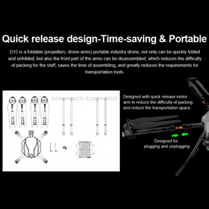 Drones Charge Utile 4k Caméra et Gps 15km Distance de Contrôle Inspection de Puissance Fonctionnement Multifonction Drone Professionnel - Product Image 3
