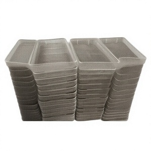 Plateau de Stérilisation en Acier Inoxydable avec Poignée 40x30x15 cm, Qualité Chirurgicale, pour Instruments, Utilisation Manuelle, Certifié CE ISO13485 - Product Image 1