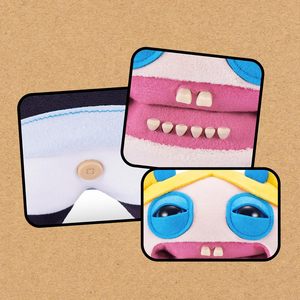 Peluche de Bubbles de 10 cm de las Chicas Superpoderosas - Divertido monstruo feo de peluche con dientes humanos, hecho en China - Product Image 5
