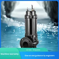 Pompe à eaux usées submersible à eau propre électrique modèle WQD à haute pression WQ pour rivière