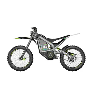 双轮坑自行车72v电动摩托车3000瓦大功率80KMH高速电动摩托车，带30Ah锂电池