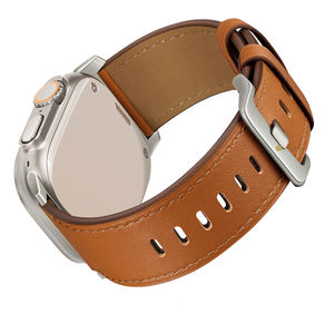 Correas de Reloj Inteligente de Cuero Genuino Premium Impermeables <span class=keywords><strong>OEM</strong></span>/ODM para <span class=keywords><strong>Apple</strong></span> <span class=keywords><strong>Watch</strong></span> <span class=keywords><strong>Ultra</strong></span> Series 9 <span class=keywords><strong>8</strong></span> 7 Se 6 5 4 3 1 Accesorios - Product Image 4