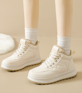 Zapatillas Deportivas de Plataforma para Mujer, Invierno 2025 |   Zapatos Casuales Ligeros Impermeables con Forro Polar, Suela Súper Suave y Cálida - Product Image 1
