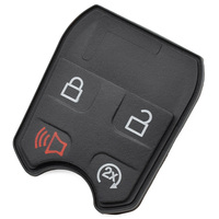 Carcasa de 4 Botones para Llave de Coche, Funda para Llave, Teclado de Llave de Coche, Cubierta de Botones