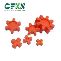 Accouplement à mâchoires personnalisé CFKS, araignée en caoutchouc, réduction du bruit, amortissement des vibrations, accouplement pour machines industrielles, insert à mâchoires flexible