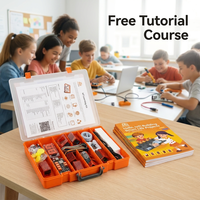 Kit de Aprendizaje de Robótica IoT Creativo de 16 Capítulos para Adolescentes, Automatización del Hogar Inteligente Inalámbrica por WiFi y Construcción Electrónica