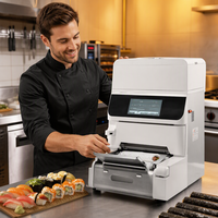Machine à rouler le riz à sushi de table professionnelle, équipement pour rouler les makis pour la cuisine des restaurants