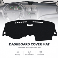 Pour Chevrolet Aveo 2005-2011, couvre-tableau de bord de voiture, accessoires auto, couvre-tableau de bord protecteur avec fonction antidérapante