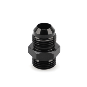 Conector Adaptador de Combustible de Aleación de Aluminio Orb-10 An8, Conectores Automotrices Negros - Product Image 3