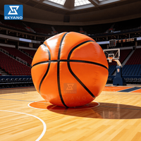 Modèle de ballon de basket gonflable géant pour événements sportifs, ballon de basket gonflable pour la publicité