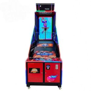 Machine d'arcade de basket-ball à points LED avec écran LCD de 55 pouces, machine de jeu vidéo de basket-ball, fonctionnant avec des pièces de monnaie - Product Image 2