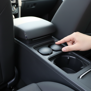 ที่ครอบที่เขี่ยบุหรี่หลังสีเทาเข้มสำหรับ VW Jetta, POLO, Golf (2ชิ้น) - Product Image 3