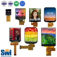 Écran LCD TFT portable personnalisé de 0,96, 1,3, 1,54, 1,69, 1,77, 1,8, 1,83, 2, 2,1, 2,4, 2,8, 3,5, 4, 4,3, 5, 7, 8, 9, 10,1 pouces pour moto et vélo électrique