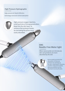 Venta caliente Hydro 9 en 1 Dermabrasion Aqua Peeling Belleza facial Ice Hammer Spa Cuidado DE LA PIEL <span class=keywords><strong>Hidro</strong></span> Microdermabrasion Hydro - Product Image 2