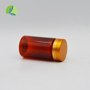 Dược Phẩm 80Ml 100Ml PET Brown Trong Suốt Rộng Miệng Y Tế Thuốc Viên Thuốc Chai Viên Nang Rỗng Với Vàng Sliver - Product Image 6