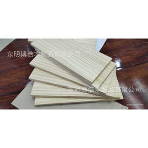 Tableros grandes de madera contrachapada de pino radiata, con uniones rectas, grado E1, sin acabar, para decoración del hogar, origen Shandong. - Product Image 1