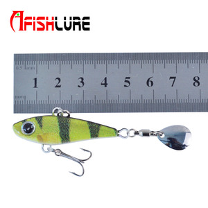 Umpan pemintal pancing sendok umpan 4.2g 11.5g 18g umpan logam tiga kait isca ikan buatan pengumpan ikan mas spinnerbait - Product Image 3