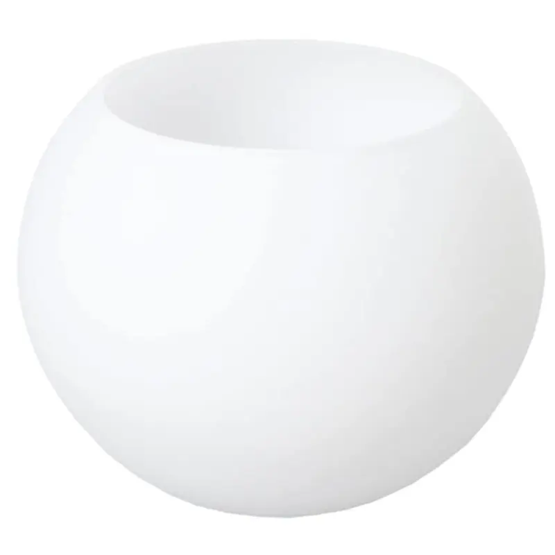 Opal White Frosted Glass Globe Lamp Shades Replacement Lampshade Cover for Wall Sconce Pendant Lighting