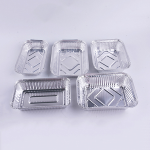 Usa e getta da asporto contenitore di alimento foglio di <span class=keywords><strong>alluminio</strong></span> da forno vassoio barbecue pan - Product Image 2