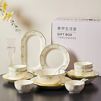 Nouvel ensemble de vaisselle en céramique 2026 pour la restauration et la maison : assiettes et bols en porcelaine pour pâtes et steaks