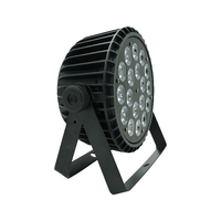 18x18W DMX512 LED Par scène lumière Rgbwauv UV 6in1 DJ lumière pour mariage église Banquet Hall Bar & Disc-matériau en aluminium