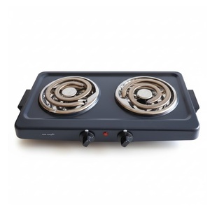 Plaque de cuisson électrique portable de haute qualité à double brûleur pour cuisine - Product Image 1