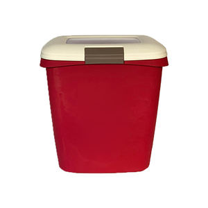 Personalizado Eco-Friendly Hermético Pet <span class=keywords><strong>Food</strong></span> Armazenamento Recipiente Plástico <span class=keywords><strong>Dog</strong></span> Cat Bird Pequenos Animais De Estimação Personalizável Logo Embalado Caixa - Product Image 5