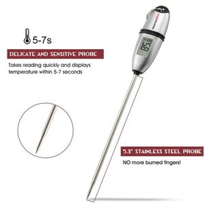 Top người bán cho thermopro tp02s thực phẩm kỹ thuật số nhiệt kế cầm tay với nhựa <span class=keywords><strong>LCD</strong></span> hiển thị cho nấu ăn - Product Image 2