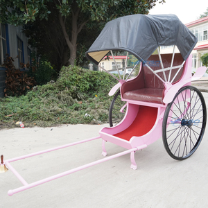 Best-seller umano Classic Car reckshaw a 2 ruote trainato a mano <span class=keywords><strong>Station</strong></span> <span class=keywords><strong>Wagon</strong></span> in vendita - Product Image 3