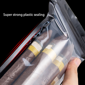 Étui de <span class=keywords><strong>voyage</strong></span> portable pour cigares, sac de protection pour cigares scellé à l'air, contrôle de l'humidité, rétention d'humidité, emballage léger - Product Image 6