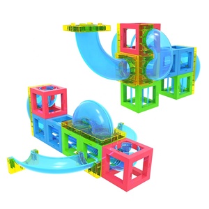 Juego de juguetes de bloques de construcción magnéticos, juego de lógica para niños, laberinto de mármol, plástico En71/certificado CPC - Product Image 5