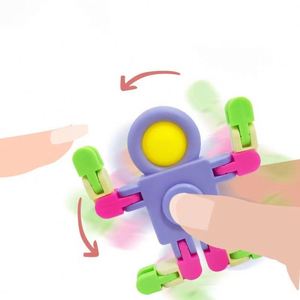 <b>Plastic</b> Cross-border Decompression Gyro Astronaut Bubble Music Chain Changeable Fingertip Puzzle Parent-Child Interactive Toy - Product Image 4