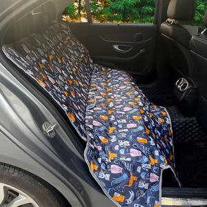 पीछे की सीट के लिए वाटरप्रूफ ऑक्सबफोर्ड फैब्रिक डॉग सीट के साथ बड़े कुत्तों के लिए कार कवर - Product Image 4