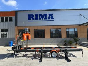 Aserradero portátil hidráulico de 36 ''con cargador de troncos hidráulico completo, abrazadera de rotación hidráulica, soporte lateral hidráulico - Product Image 5