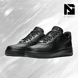 Nike Air Force 1 '07 'Triple Black' Zapatillas de Lujo Modernas para Fitness y Caminar - Product Image 2