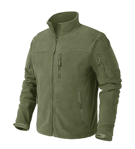 Chaqueta Softshell para hombre Logotipo personalizado Media cremallera Cuello alto 100% Poliéster Track Windbreaker Ropa deportiva para hombres - Product Image 4