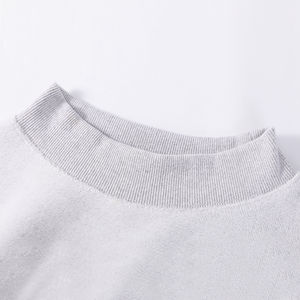 Sudadera Unisex con Cuello Redondo, Estilo Hip Hop Urbano, Hombros Caídos, Color Liso, Talla Grande, con Impresión de Logotipo Personalizado - Product Image 3