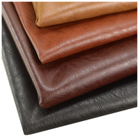 Classique Crazy Horse Wax Double Couleur 1 mm En Relief Faux Cuir PVC Artificiel pour Siège De Voiture Sacs Canapé Artisanat Stock Lot