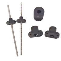 Tuerca trapezoidal de acero inoxidable T8 para tornillo de 2mm/4mm/8mm |   Movimiento de Baja Fricción para Impresora 3D con 1.5 Años de Garantía