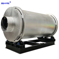 Séchoir rotatif à haute capacité pour copeaux de bois, sciure de bois et biomasse, destiné aux lignes de production de granulés de bois