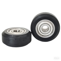 Rouleau d'imprimante 3D, roue à gorge en V, 5x24x10mm, PA66 Nylon, roulement en acier inoxydable 625ZZ, rouleau de guidage pour imprimantes 3D CNC