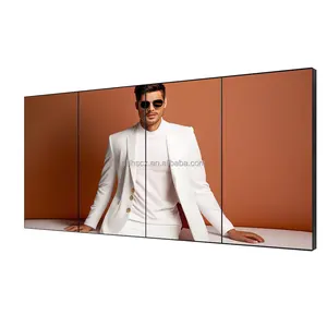 1.5cm Ultra Narrow Gap Led Video Wall Indoor Rental Display Exhibition Booth Stage Large Screen Panel LCD Video Wall